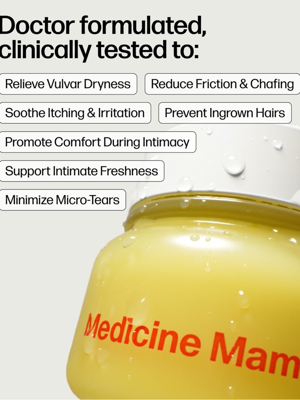 NEW Medicine Mama Vmagic Vulva Balm 2 oz Duo Organic Vulva Moisturizer | 2-Pack - Picture 2 of 3